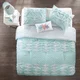 Mi Zone Beatrix Aqua Printed 4-piece Comforter Set - Thumbnail 2