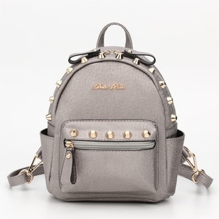 Hearty Trendy BR Series Metallic Studded Mini Backpack