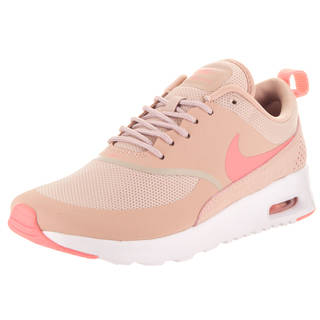 Nike Women's Air Max Thea Pink Textile and Leather Running Shoe