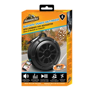 Armor All Bluetooth Black Tire Speaker