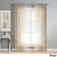 Window Elements Sheer Elegance Grommet 84-inch Curtain Panel Pair