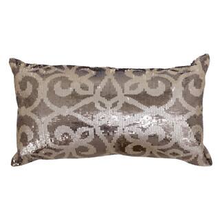 Kosas Home Giselle Pearl/ Bronze Pillow