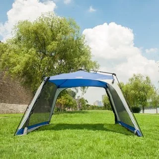 Timber Ridge Instant Screened Zip Side Cabin Tent