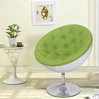 Adeco Color Series Retro 360-Swivel Leisure Chair
