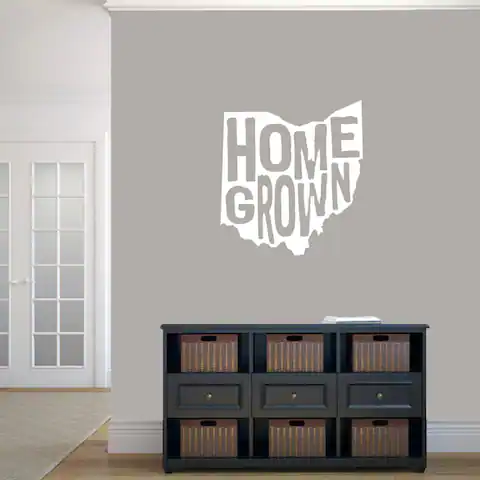 Homegrown Ohio Wall Decal