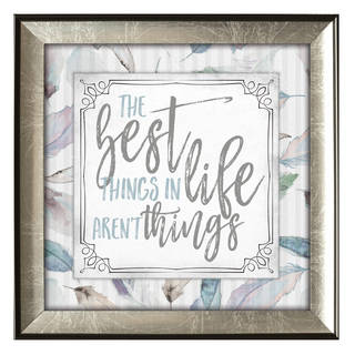 James Lawrence Subtle Kindness 'The Best Things' Framed Wall Art