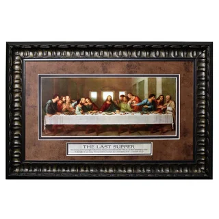 James Lawrence 'Last Supper' Framed Wall Art