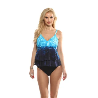 Miraclesuit Blue Ombre Sheridan One Piece Swimsuit