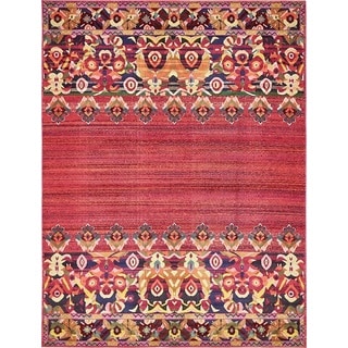 Pink Floral Palazzo Rug (10' x 13')