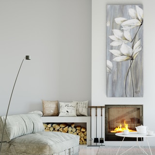 Maria Donovan 'Silver Spring III' Canvas Premium Gallery-wrapped Wall Art