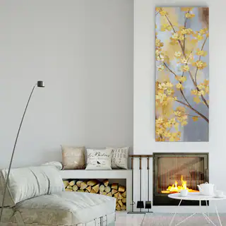 Wexford Home 'Forsythia Garden II' Premium Gallery-Wrapped Canvas Wall Art