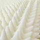 TruPedic USA 4-inch Textured Memory Foam Mattress Topper - Thumbnail 5