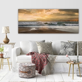 Wexford Home 'New Dawn' Multicolored Gallery Wrapped Canvas Premium Artwork (3 Sizes Available)