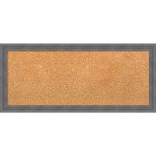 Framed Cork Board, Dixie Grey Rustic