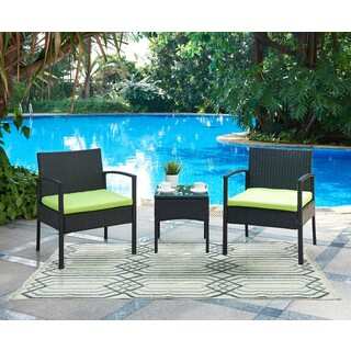 DG Casa San Juan Two Chairs and Table Patio Set