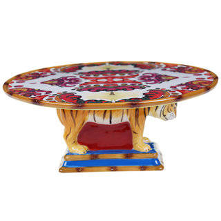 Tracy Porter for Poetic Wanderlust 'Imperial Bengal' 12-inch 3-D Bengal Cake Stand