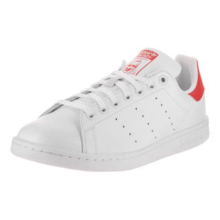 Adidas Men's Stan Smith Originals White Synthetic-leather Casual Shoes