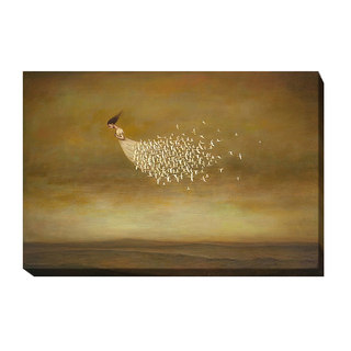 Artistic Home Gallery Freeform by Duy Huynh Multicolored Gallery-Wrapped Canvas Giclee Art
