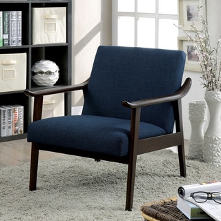 Furniture of America Alessima Mid-Century Linen Arm Chair (As Is Item)