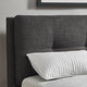 Dallan Queen Size Plush Tufted Padded Headboard Bed by MID-CENTURY LIVING