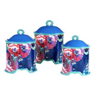 Tracy Porter for Poetic Wanderlust 'Reverie' Earthenware Canisters (Set of 3)