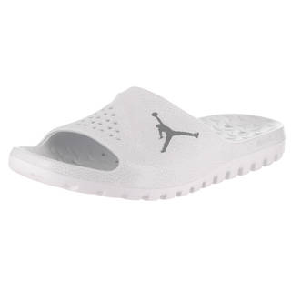 Nike Jordan Men's White Super.Fly Team Slide 2 Graphic Sandals