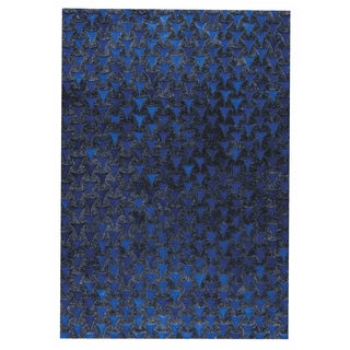 M.A.Trading Hand Made Adhara Blue (5'x8') (India)
