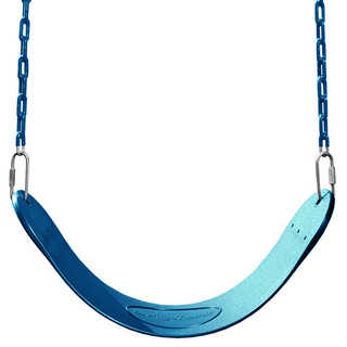 Swing-N-Slide Blue Plastic and Steel Swing Seat