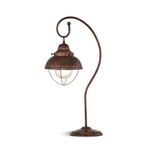 Alleghany 26-inch Brown Metal Table Lamp
