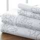 Merit Linens 4-piece Premium Ultra Soft Vine Pattern Bed Sheet Set - Thumbnail 1