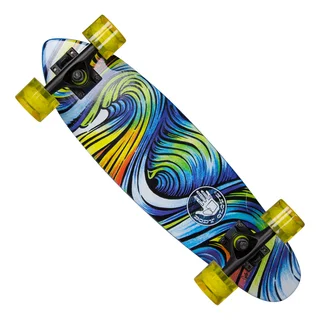 Body Glove 'Surf Trip' Multicolored Hardwood 24-inch Cruiser Skateboard