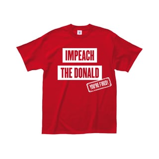 Impeach the Donald' Cotton T-shirt