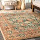 nuLOOM Traditional Oriental inspired Floral Vine Rug (9' x 12') - Thumbnail 0
