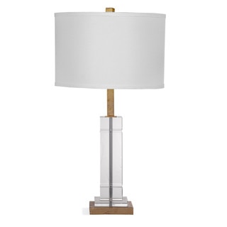 Mitchum 27-inch Clear Crystal Table Lamp