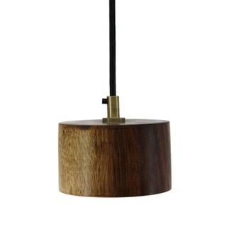 Rustic Vintage Wood Pendant Lamp