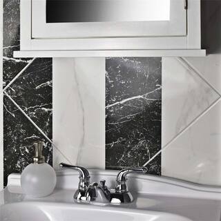 SomerTile 17.75x17.75-inch Elegancia Luxe Porcelain Floor and Wall Tile (5/Case, 11.25 sqft.)