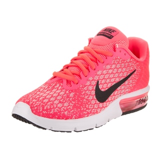 Nike Women's Air Max Sequent 2 Pink Textile Running Shoe