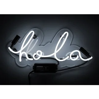 Oliver Gal "Hola" Neon Sign