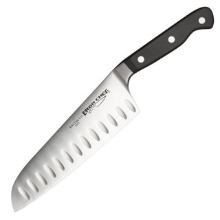 Ergo Chef Santoku Stainless Steel 7-inch Hollow-ground Knife