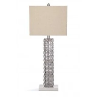 Helene Clear Ceramic 31-inch Table Lamp