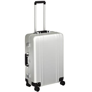 Zero Halliburton Classic Aluminum 24-Inch Silver 4-Wheel Spinner Suitcase