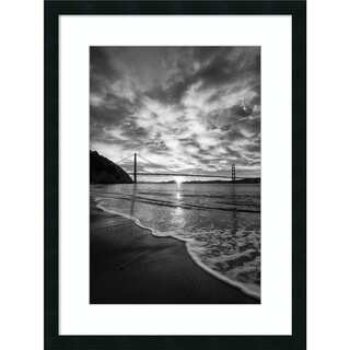 Framed Art Print 'Beacon (Seashore)' by Dave Gordon 24 x 32-inch