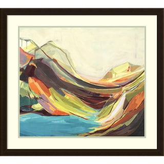 Framed Art Print 'Mount Desert Isle' by Amanda K. Hawkins 31 x 28-inch