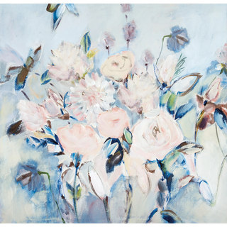 Hobbitholeco Joan E. Davis 'Sweetness and Light II' Gel Brush Finish Gallery Wrapped Canvas Wall Art Decor