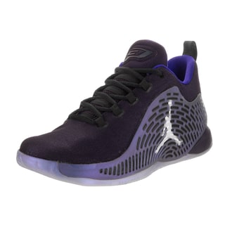 Nike Boys' Jordan CP3.X Bg Purple Textile Basketball Shoe