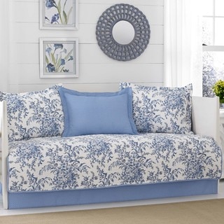 Laura Ashley Bedford Delft 5-piece Daybed Cover Set