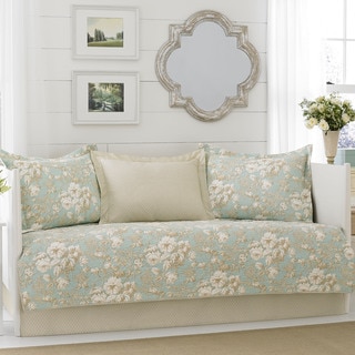 Laura Ashley Brompton Serene 5-piece Daybed Cover Set