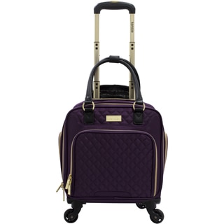 Kensie 16-inch Multi-Function Rolling Spinner Under-Seater Suitcase