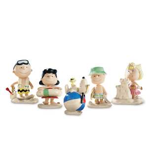 Lenox Peanuts Beach Party Figurines (Set of 5)