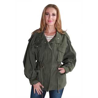 Hadari Women's Casual Fashion Stylish Military Jacket